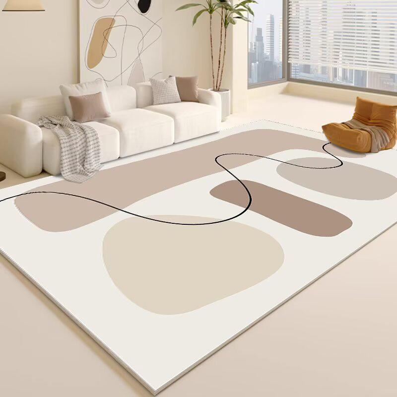 Simple Style Carpet for Living Room Abstract Decoration Large Carpets Non-slip Children's Bedroom Rug 200x300cm Coffee Table Mat