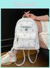 Милый Рюкзак-Медведь Для Девочек И Женщин Pu С Мультяшным Принтом Daypack Для Школы И Повседневного Использования