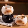 Творческие милые мультяшные керамические кофейные чашки для домашнего завтрака, изысканная молочная чашка для офиса, для отдыха, праздничные подарки