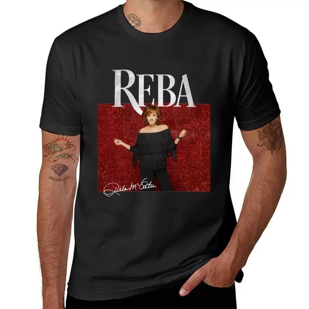 Reba Live in Concert 2022 с фирменной футболкой футболки больших размеров Мужские футболки