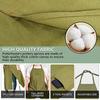 Washable Full Coverage Pottery Apron Adjustable Gardening Pinafore Split Leg Apron  Washable