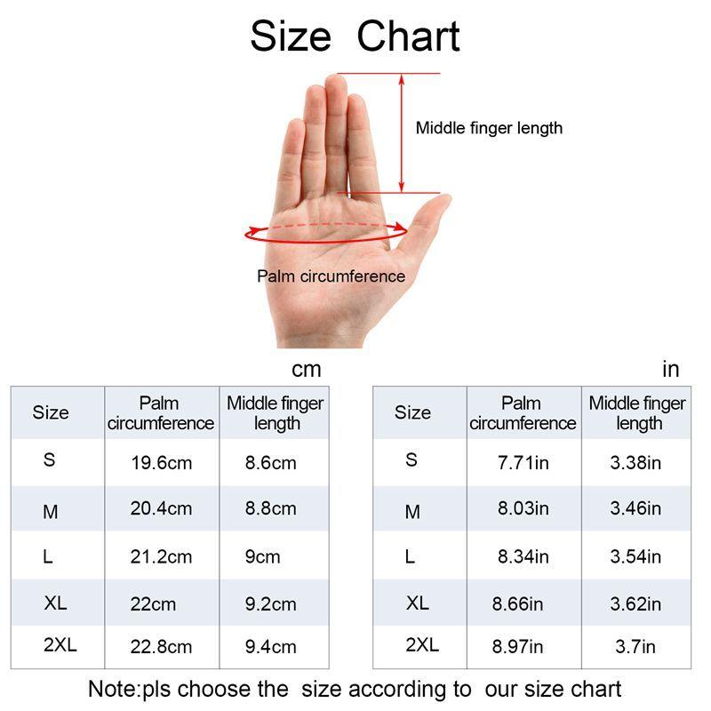 INBIKE Cycling Gloves Touch Screen Bicycle Sports Gloves Shockproof MTB Full Finger Bike Road Glove for Biker Men with Palm Pad