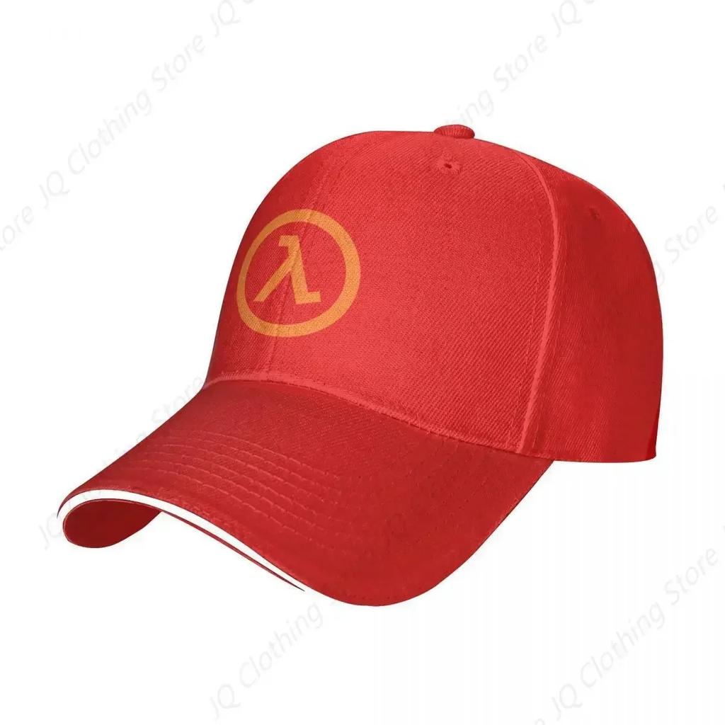 Half Life Lambda Logo (black background) Cap baseball cap winter hat winter caps for Unisex Womens