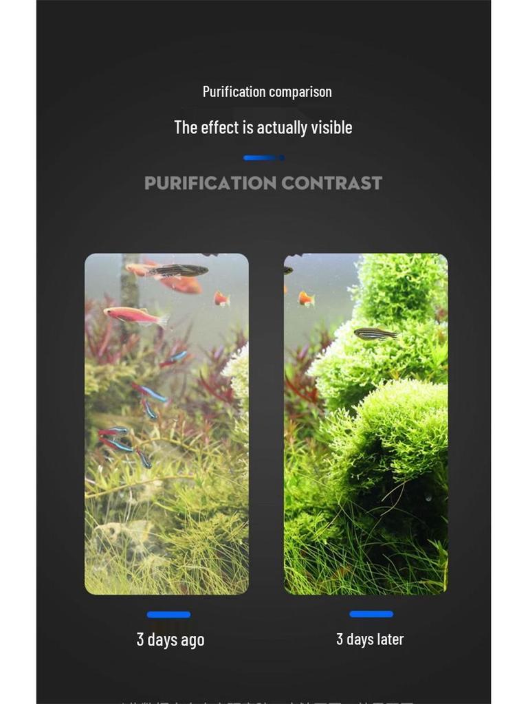 Верхняя система фильтрации для маленьких аквариумов с рыбами и черепахами: Очищает, Циркулирует и Фильтрует Воду