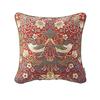 Kawashima Textile Cercon Morris Design Studio Back Cushion Cover Strawberry Thief Red LL1710 45×45cm