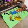 Pippi Longstocking Polyester Carpet, Soft Indoor Mat for Office Chair, Living Room, Computer Desk - Decorative Home Office Rug Design