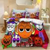 Exquisite Cartoon 3D Printed S-Sprunki Bedding Set 3pcs Duvet Cover Pillowcase Single Twin Double Queen King Size for Kids Boy