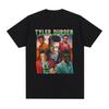 Tyler Durden Винтажная Графическая Футболка Женская Готическая Мода Футболки с Коротким Рукавом Повседневные 100% Хлопок Оверсайз Футболка Уличная Мода