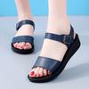 Новые женские летние сандалии прочная износостойкая мягкая подошва 40-50 летние сандалии женские среднего возраста классные тапочки женская одежда