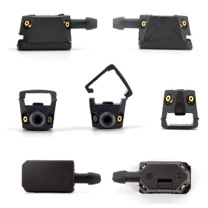 Универсальные форсунки для омывателя ветрового стекла автомобиля, форсунки для распыления воды, установленные на рычаге, регулируемые