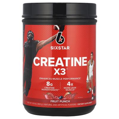 Creatine X3™, Фруктовый пунш, 993 г (2.19 фунта)