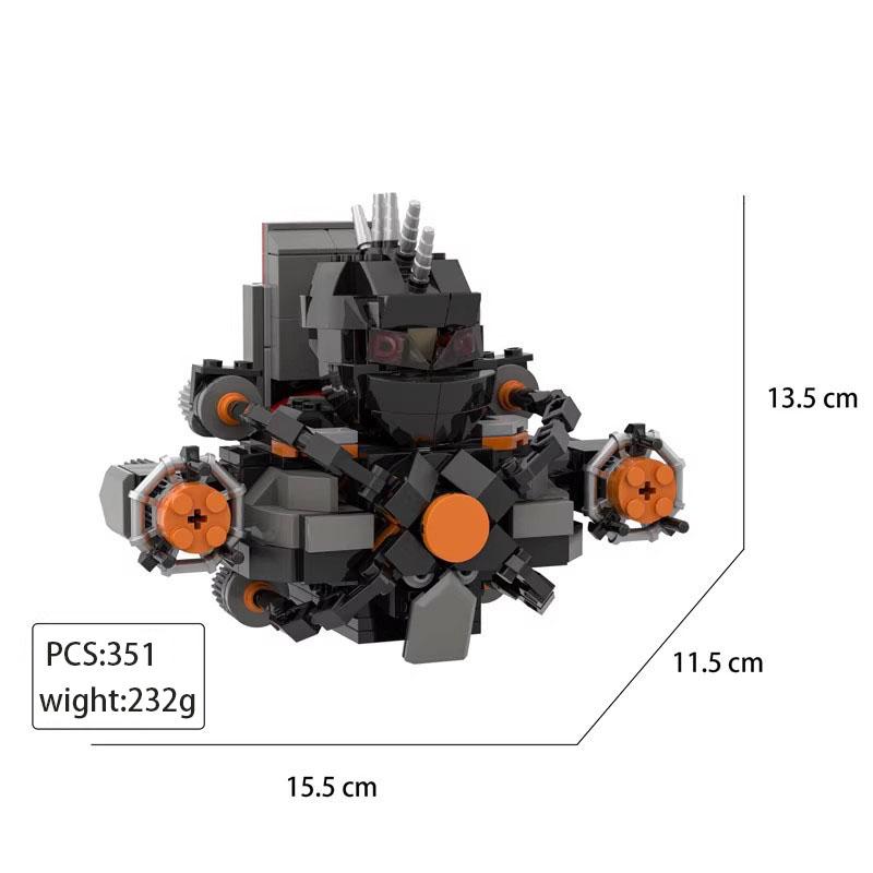 MOC Дом-Лабиринт Туалетная Битва Монитор Легион Туалетов Сбор Итоговый Мальчик Мех Головоломка Сборка Строительные Блоки