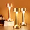 Rechargeable Retro Table Lamp Metal Touch Decor for Bar Coffee Table Restaurant Decoration Light Desk LED Night Lights Bedroom
