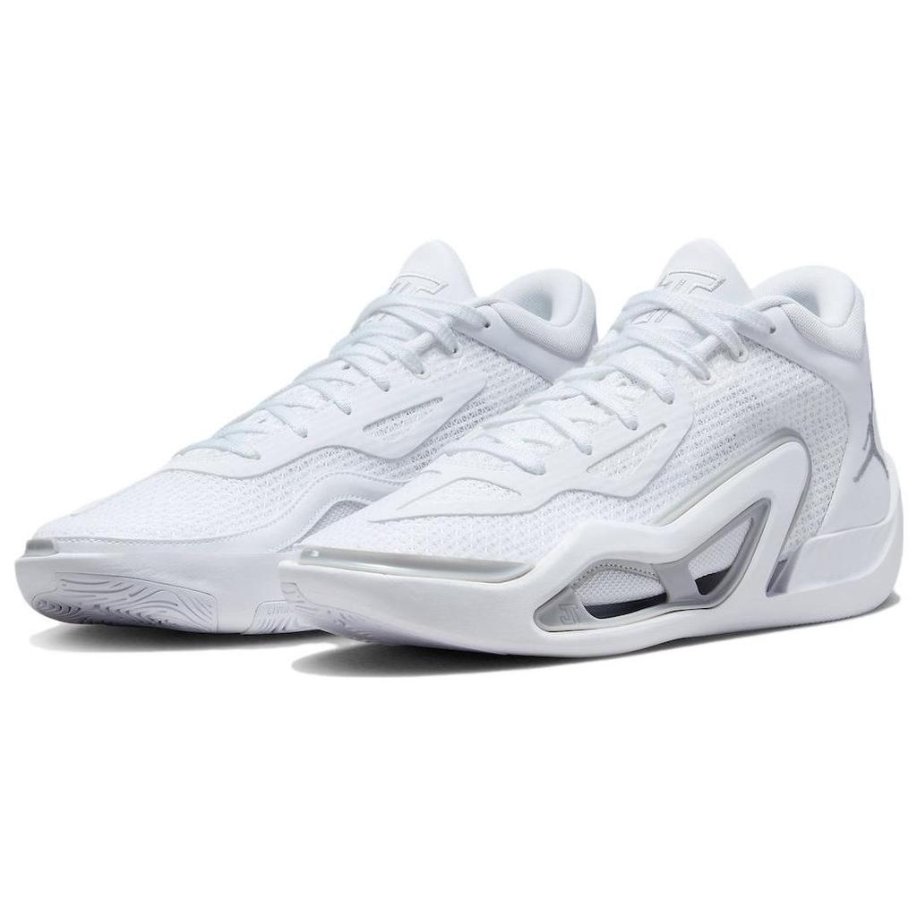 Air Jordan Tatum 1 PF Pure Money Унисекс Кроссовки Белый Серо-туманный FQ1304-100