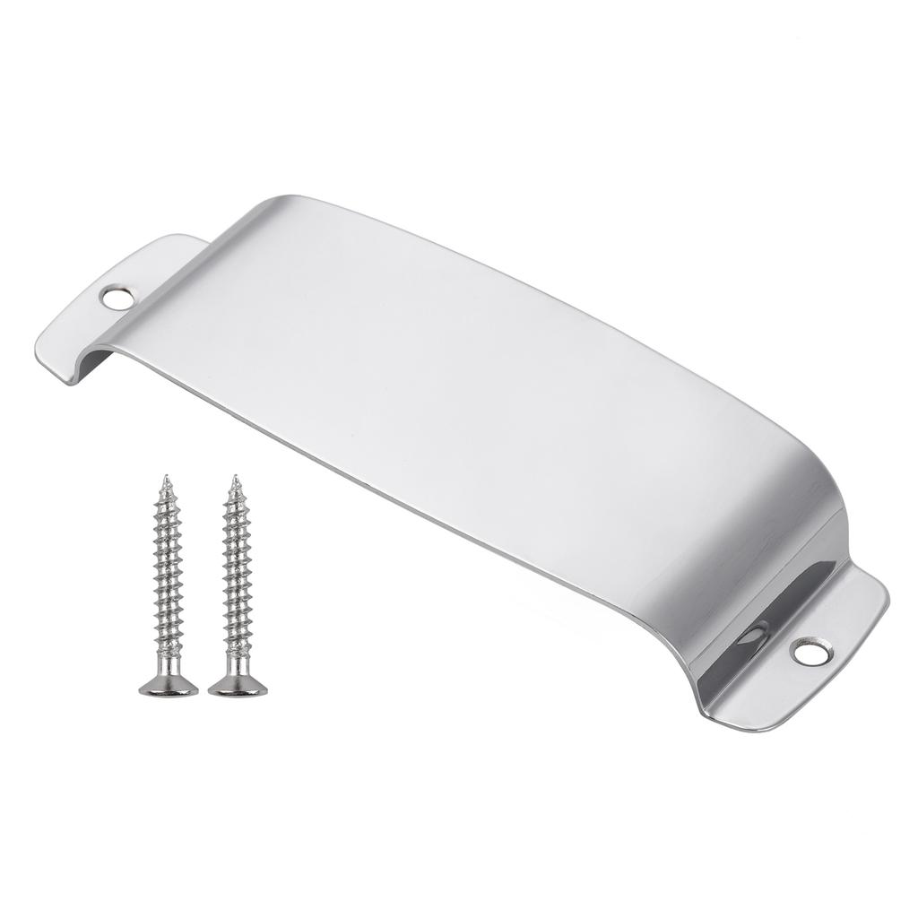 Накладка звукоснимателя для бас-гитары Защита звукоснимателя из сплава с 2 крепежными винтами Запасная часть для бас-гитары