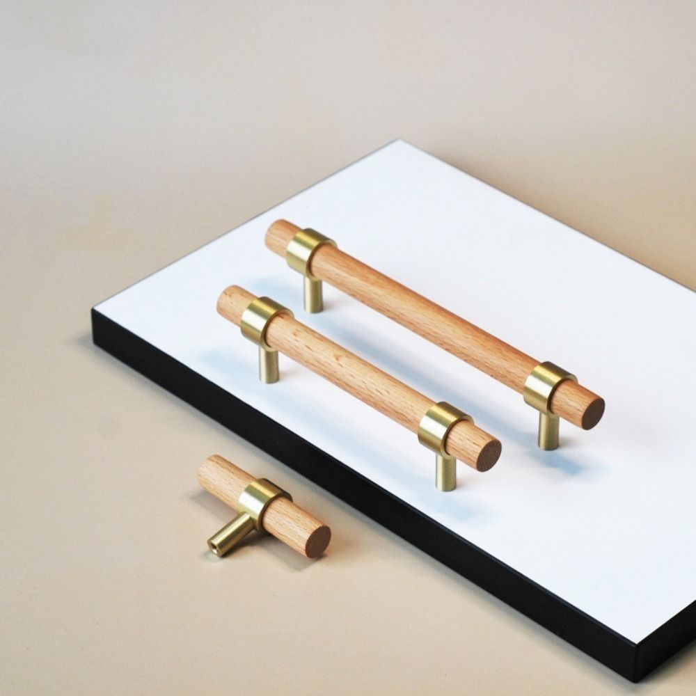 Скандинавские ручки для шкафов Современные кухонные ручки Винтажная мебельная дверная ручка Шкаф