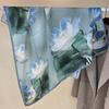 Gentle Intellectual Silk Scarf Large Square Scarf Women'S Spring And Autumn Mulberry Silk Shawl Silk