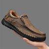 Fashion Outdoor Casual Leather Business Shoe Business Men Slip On Flats Comfy Walking Loafers Leisure Walk Man Treking Footwear Trainers
