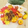 Cross-border Hot Sale Pumpkin & Acorn with Maple Leaf & Pine Cone Decor for Halloween & Photography