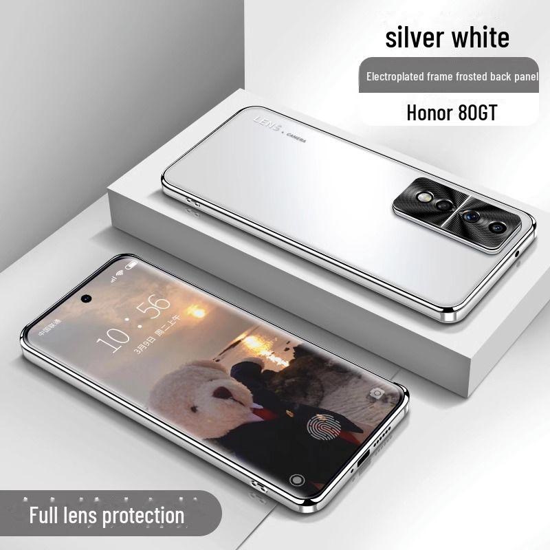 Защитный чехол для мобильного телефона Honor 80 Pro, гальванический матовый чехол Honor 200/90/70/100 Pro, все включено.