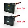 1PC DC12V Car LED Front Rear Diff Anti-slip Music Switch Button With Connect wire for Ford Focus 2 Mk2 2009 2010 2011