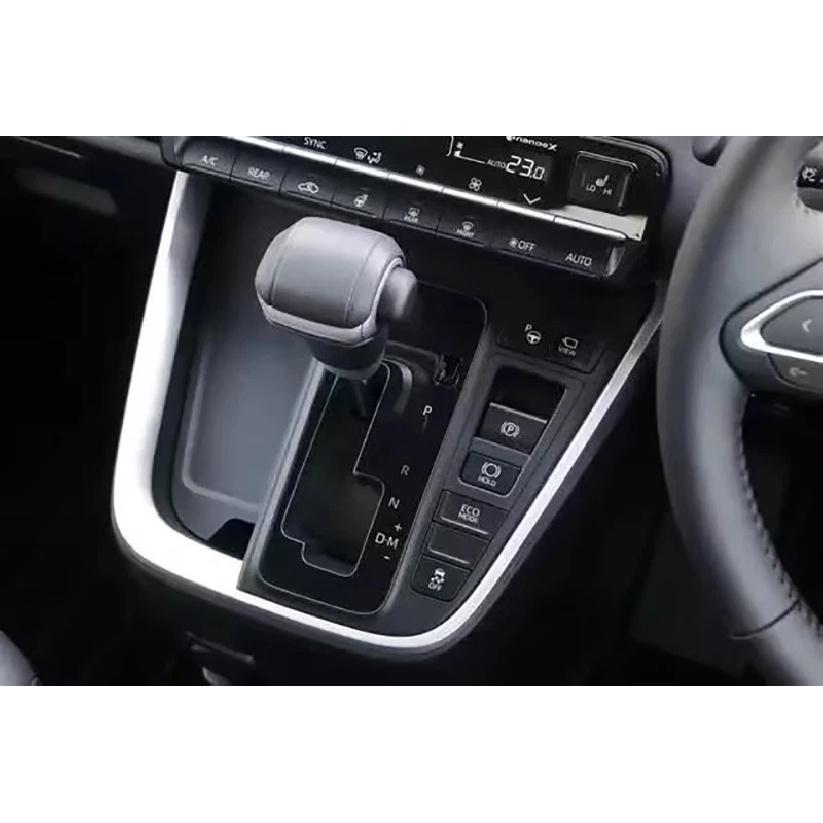 For TOYOTA VOXY/NOAH R90 2024 Car Accessories ABS Chrome Gear Shift Panel Center Console Cover Trim Frame