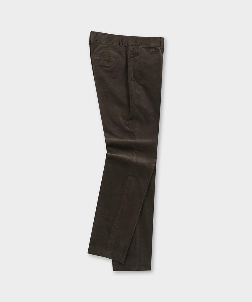 Брюки из вельвета приталенного кроя BROOKS BROTHERS (коричневый) (Bbpcwf59914Ef)