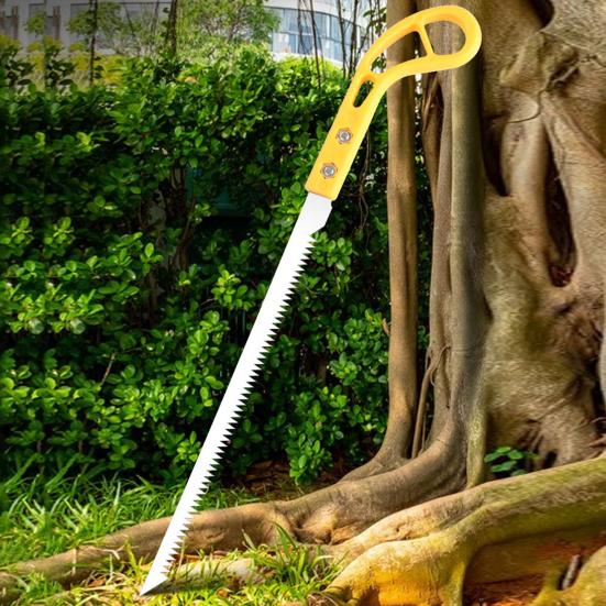 3 шт. ручная пила с лезвием из углеродистой стали, ультрагладкие зубья, портативная ножовка с противоскользящей ручкой для кемпинга, садоводства, выживания, пешего туризма