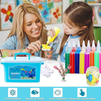 Набор 3D Волшебных Гелей DIYFairy MagicWaterElf Форма Океана Набор Животных-Компаньонов Игрушечный Набор Геля Аква Феи Рукоделие Детский Детский Подарок