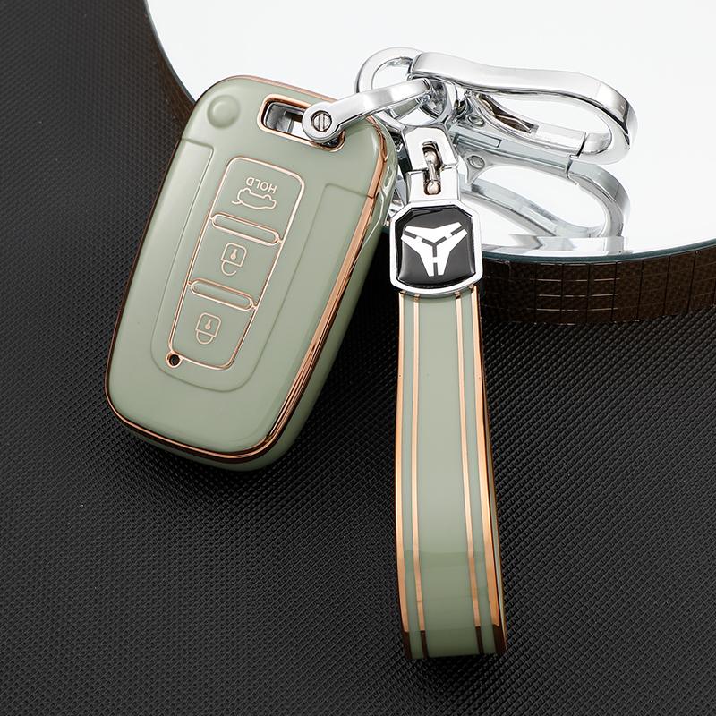 Мягкий чехол для автомобильных ключей из ТПУ, чехол-держатель, брелок для Hyundai IX35 Sonata 8 для Kia Forte Rio 3 K2 K3 K5 Sportage, брелок, автоаксессуары