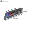 QHIT7 Hot For BMW 3D Emblem Car Front Grill Badge M1 M2 M3 M4 M5 M6 M7 M8 Competition E92 E93 F36 G01 G02 G05 G11 G12 G21 G29 G30 G31
