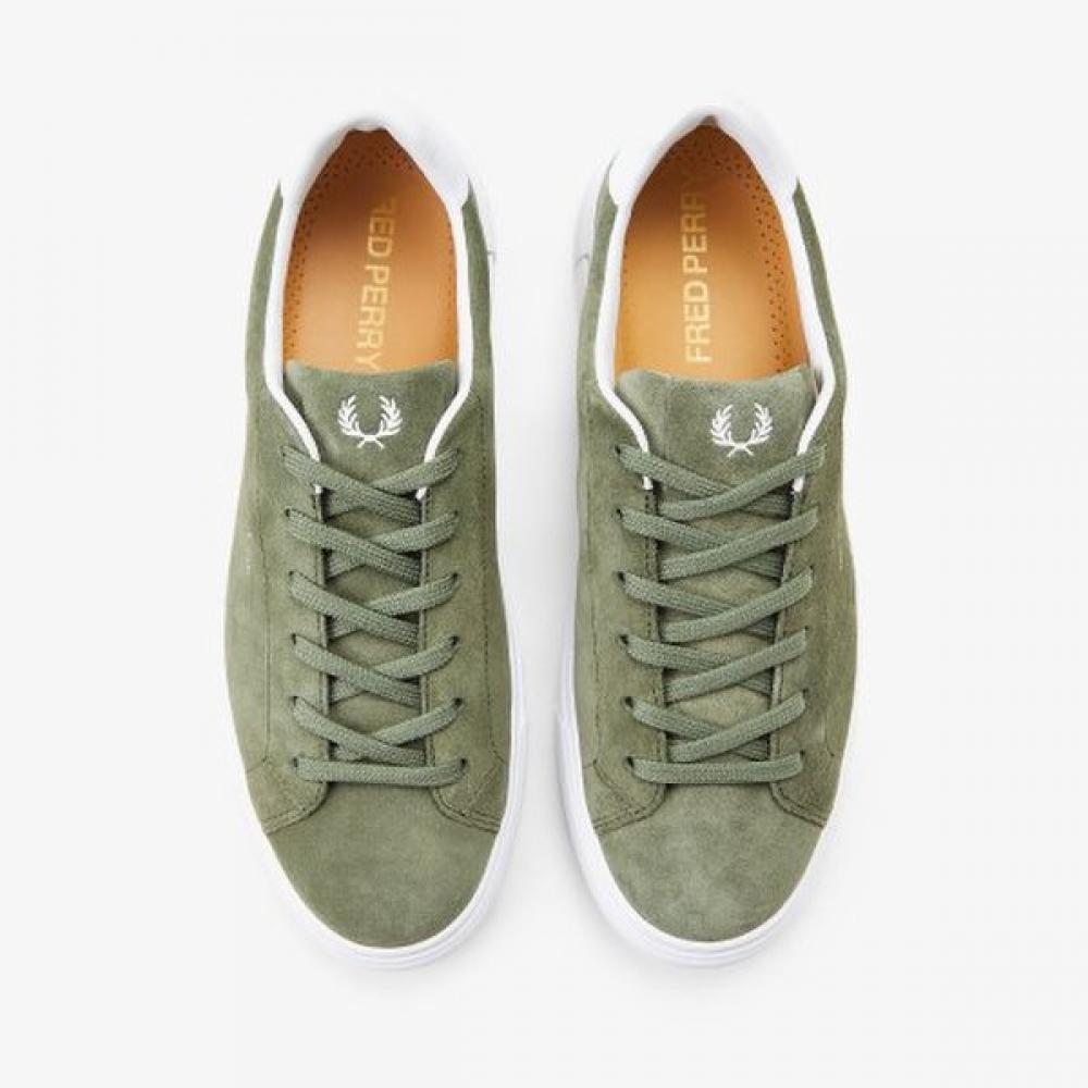 Fred Perry B71 Замшевые Хаки Кроссовки Sfpm2438319 X61