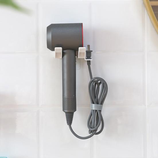 Подставка для фена Настенная Без перфорации Нескользящая Самоклеящаяся Высокая Несущая способность Водонепроницаемая Волосы