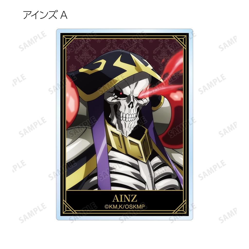 Оверлорд Фильм: Священное Королевство Арка Коллекционные Акриловые Карточки Коробка из 14 штук