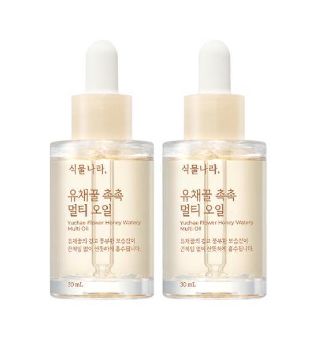 Sikmulnara Рапсовое медовое мультимасло – 30 мл | Питательное масло для сияния из Кореи