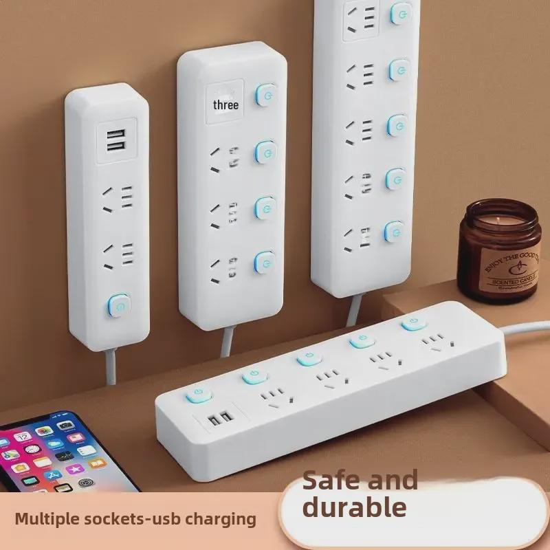 Xiaomi Smart Power Strip с USB, многофункциональный удлинитель, розетка для домашнего офиса