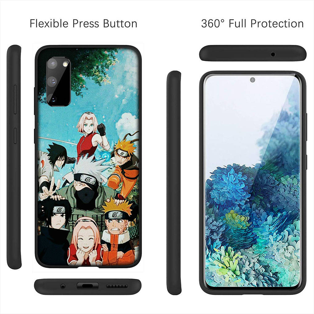 Чехол для iPhone 16 15 Xiaomi Redmi Note 14 13 12 11 Pro Max X 16e Samsung Galaxy S25 S24 S23 Moto OPPO Huawei Cartoon Uchiha Sasuke Naruto Phone Case