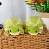 Turtle Green Animal Plush Toy Keychain Pendant Bag Decor For Gift And Collection