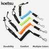 Elastic Inflatable Kayak Tie Rope Multicolored SUP Paddle Leash  for Kayak Canoe