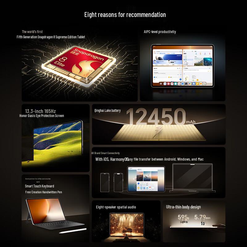 HONOR MagicPad 3 Pro 13.3-inch Tablet (CN version)