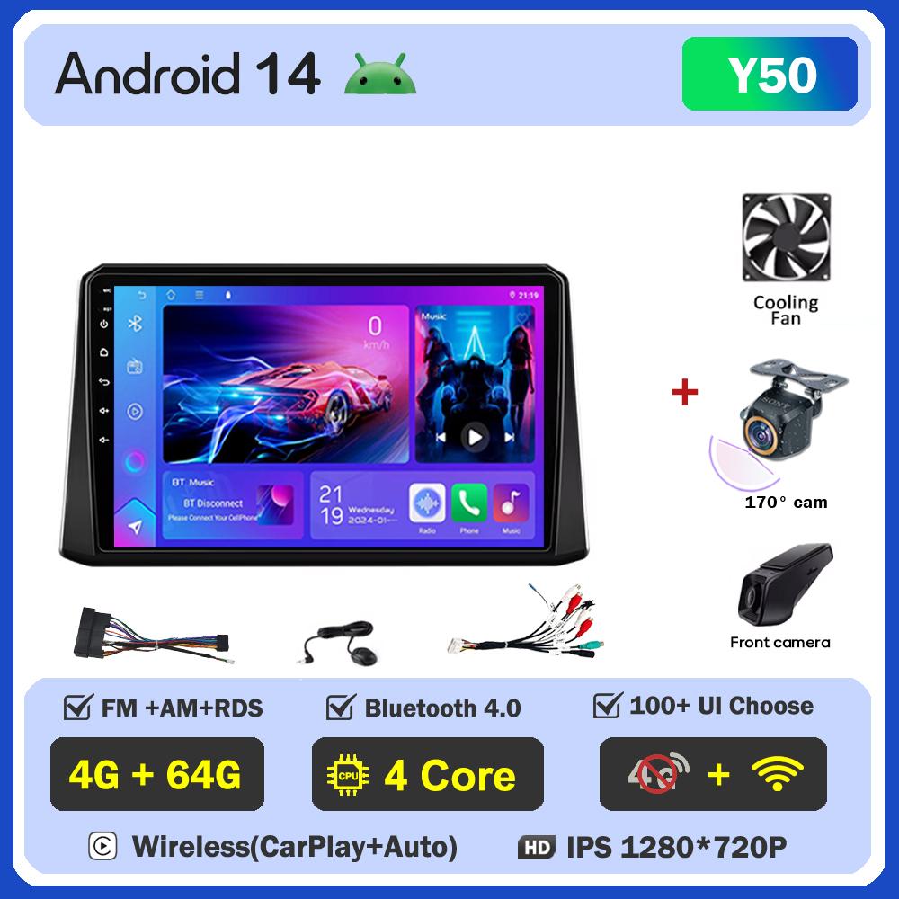 Carplay Android auto для ToyotaCorolla 12 2018 2019 2020 автомобильное радио интеллектуальные автомобильные системы сенсорный экран стерео головное устройство без 2din