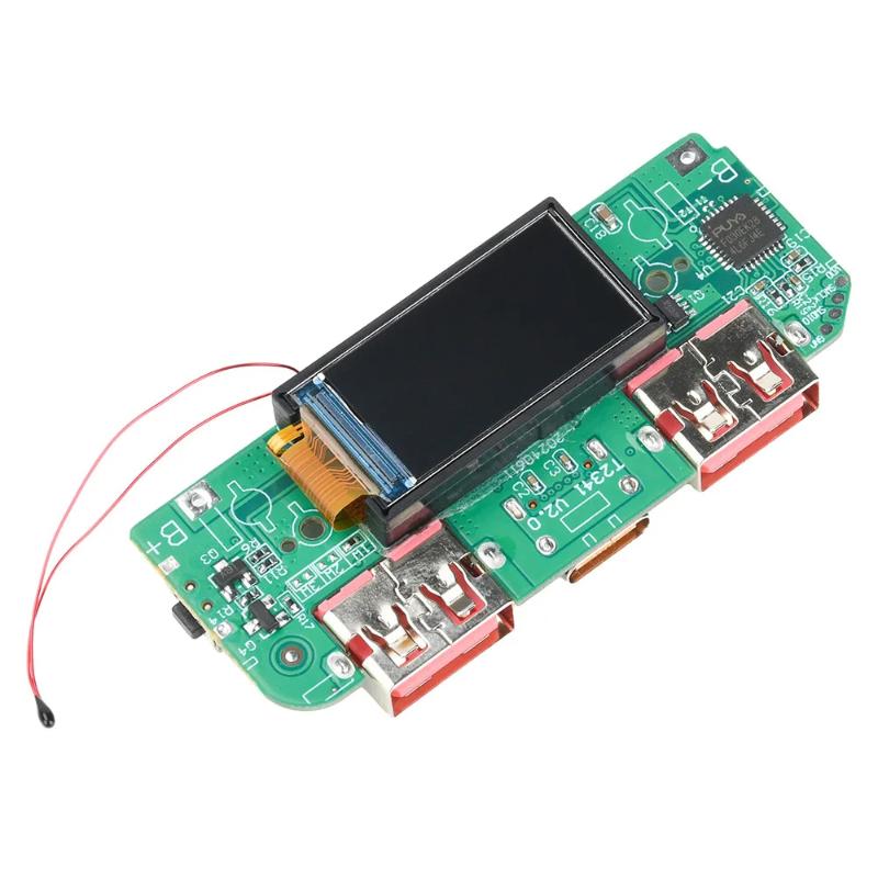 Цветной TFT-экран Модуль быстрой зарядки 1 комплект DIY Материнская плата для мобильного источника питания для электронного моделирования