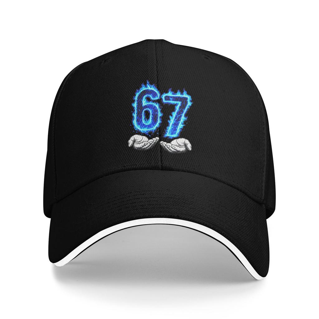Personalized Funny Turkey Says Six Seven 67 Meme Baseball Cap WoUnisex Unisex Adjustable Dad Hat Sports Snapback Hats