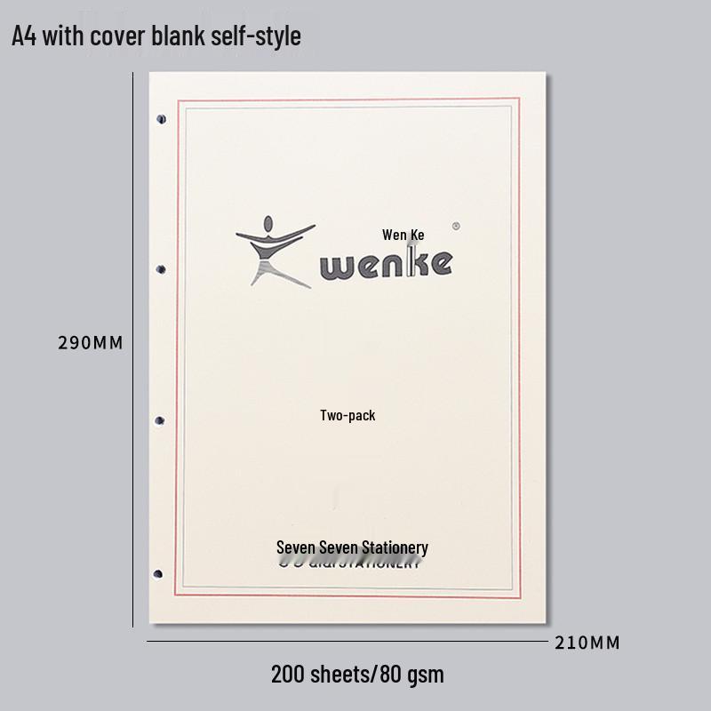 Блокнот A5 на кольцах, со съемными листами, для исправления ошибок, с бумагой формата A4 (6 отверстий), зажимной обложкой и кольцевым механизмом для страниц A6.