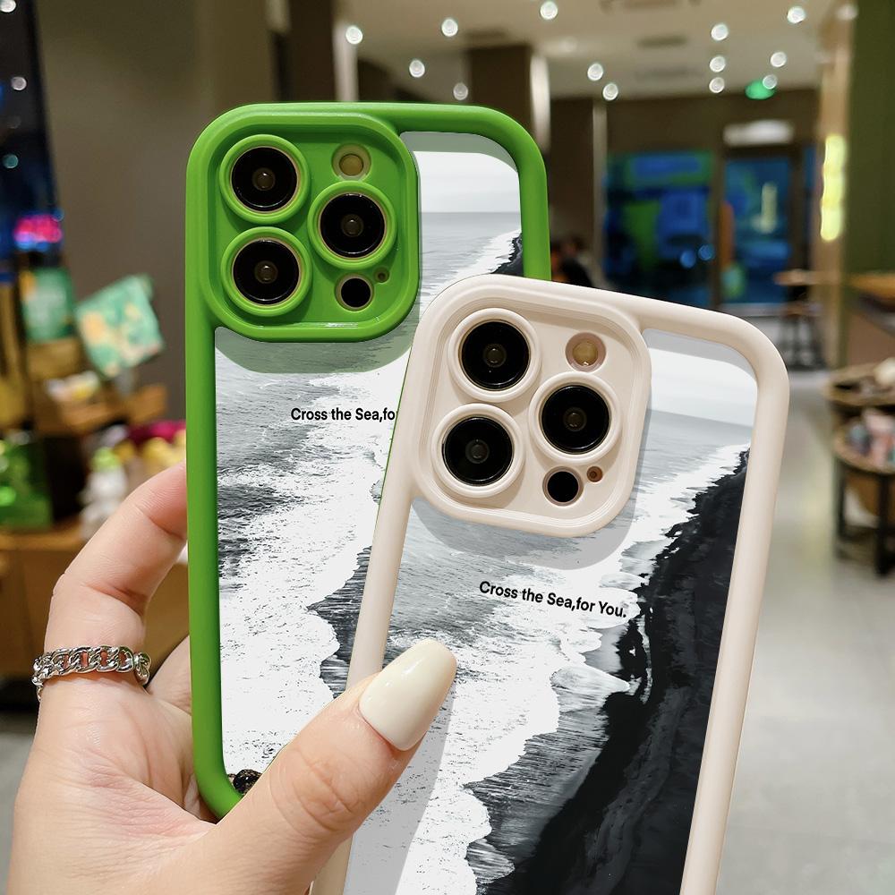 Чехол для телефона для iPhone 11 Cases Iphone 13 Pro Max 14 15 12 XR XS X 7 8 Plus SE 13promax Мягкий силиконовый чехол-накладка из ТПУ