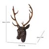 Deer Head Wall Mount Decor Home Artwork Creative Centerpiece Decorative