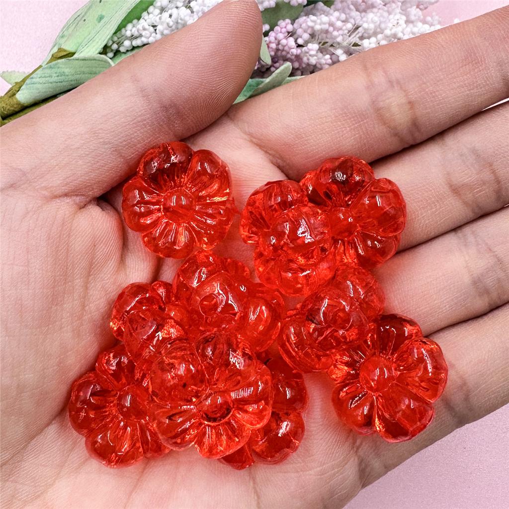 10 шт. 19,3 мм модные акриловые прозрачные кристаллы сливы свободные бусины для изготовления ювелирных изделий DIY ювелирные аксессуары