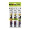Стержень для шариковой ручки Pilot Frixion multicolor slim 0,38 3 цвета x 3 шт. PLFBTRF90UF3C3
