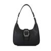 Street Fashion Pu Crossbody Bag Trendy Shoulder Bag For Daily Wear Black White 2023 Summer New Armpit Bag