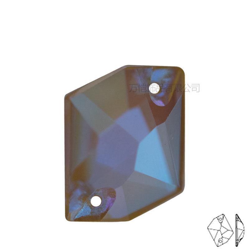 Высококачественная имитация австрийского стекла особой формы K9 Ручная швейная дрель Diy Beauty Polygon Аксессуары для одежды Аксессуары
